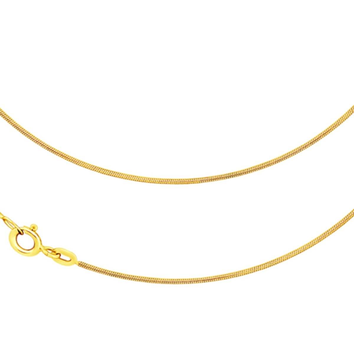 JB Collier Schlangenkette 0,9 mm 333 Gelbgold 36 - 60 cm