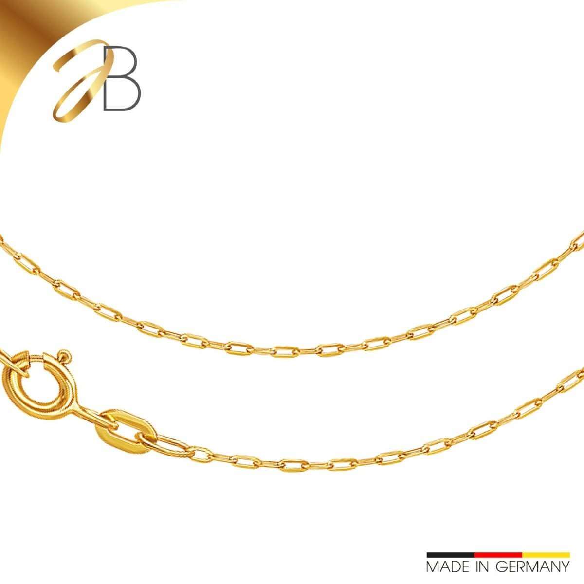 JB Edle Collier Ankerkette 1,1 mm 333 Gelbgold 36 - 50 cm