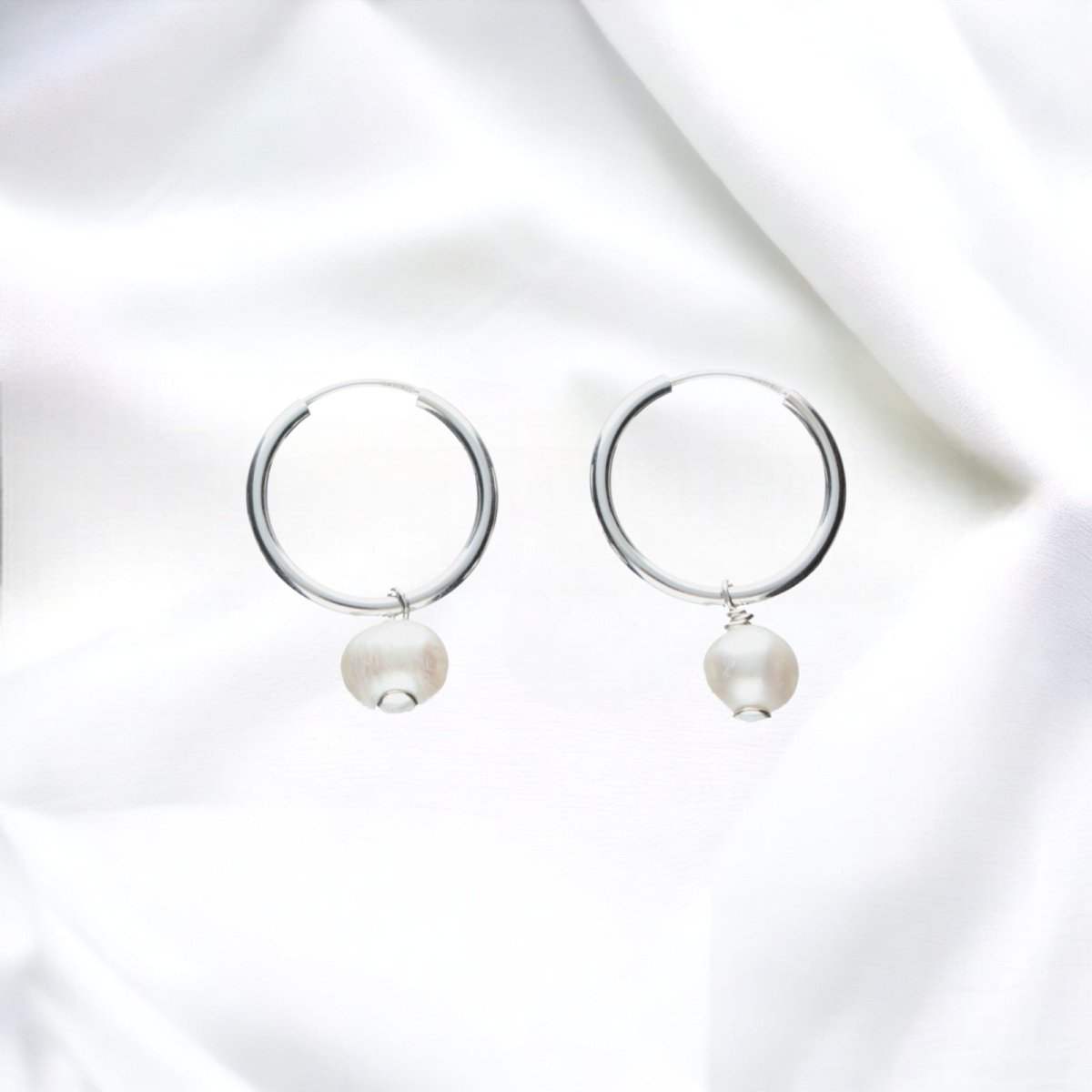 JB Edle Ohrschmuck Creole 925 - Silber 2,0 mm 20,0 mm