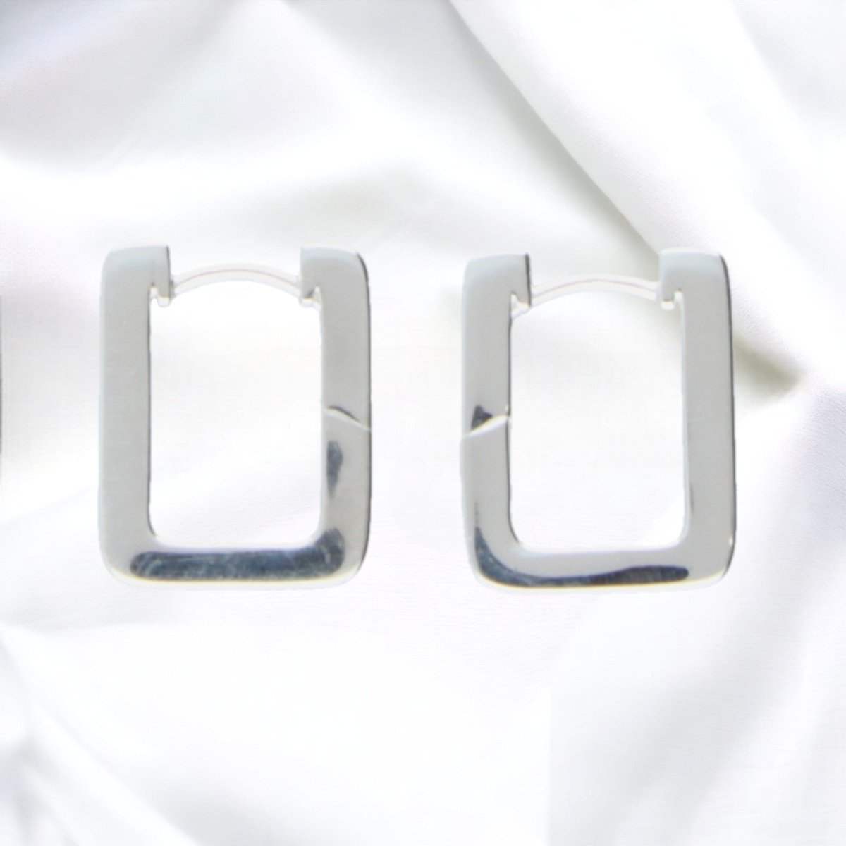 JB Edle Ohrschmuck Creole 925 - Silber 13,0 mm