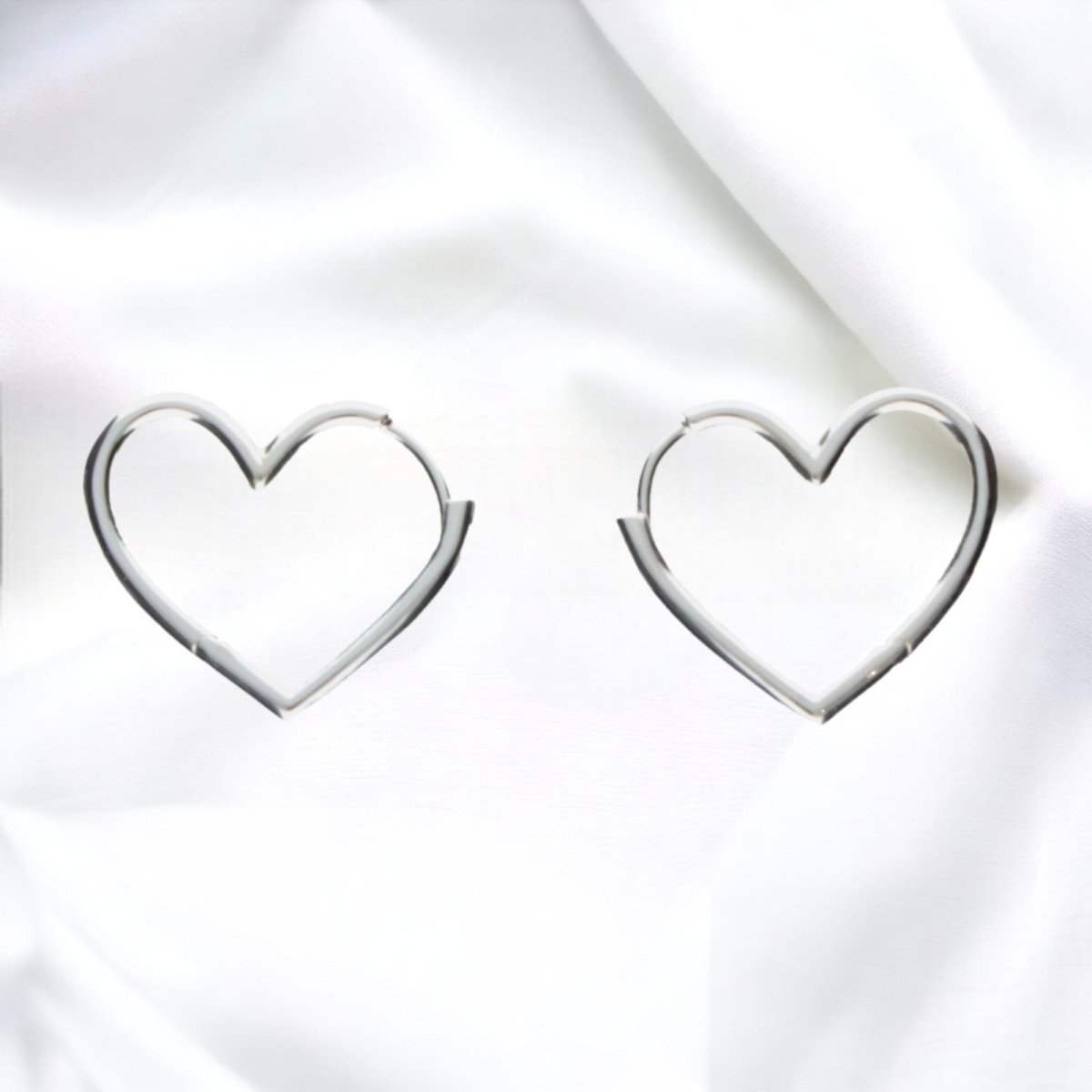 JB Edle Ohrschmuck Creole 925 - Silber 15,0 mm