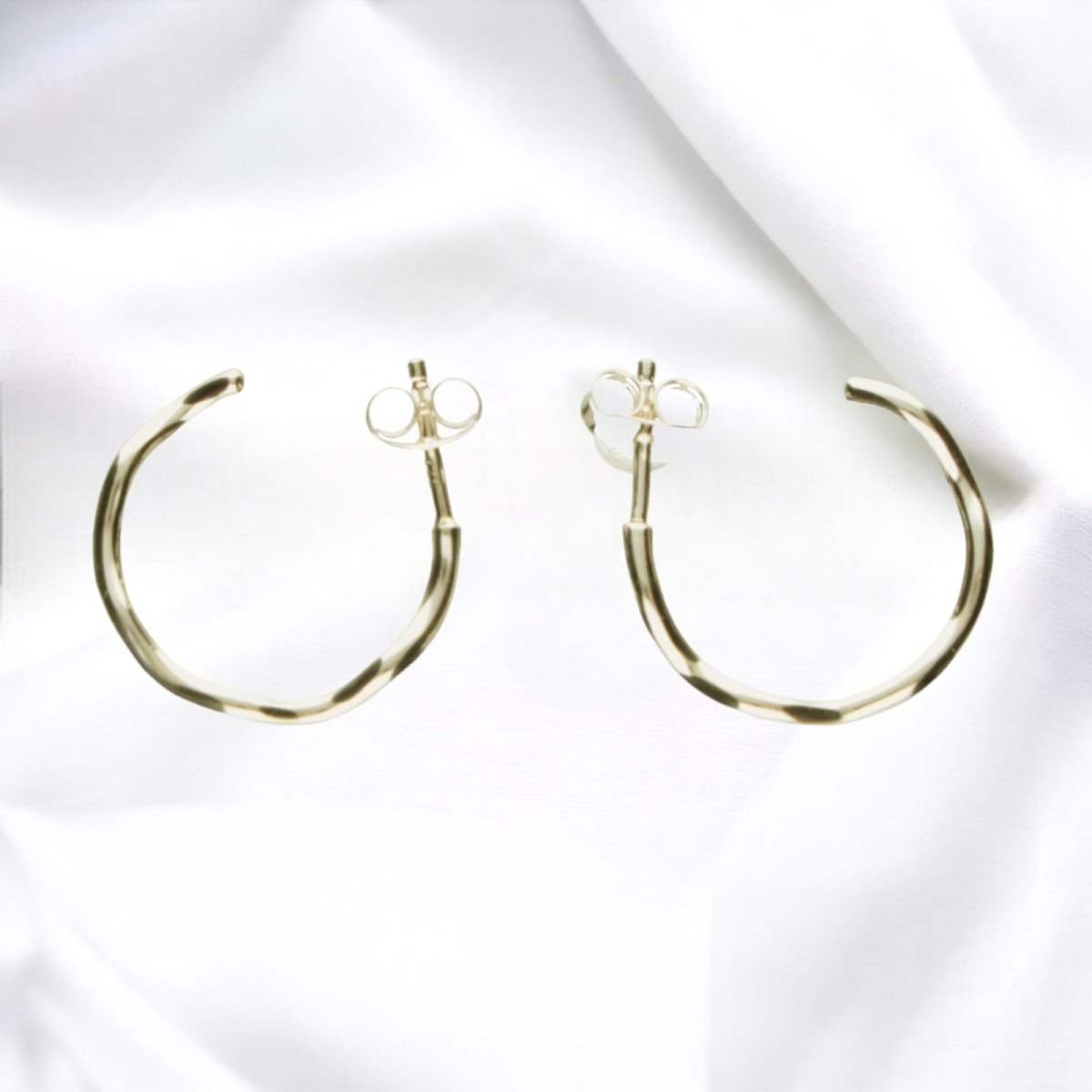 JB Edle Ohrschmuck Creole 925 - Silber 20,0 mm