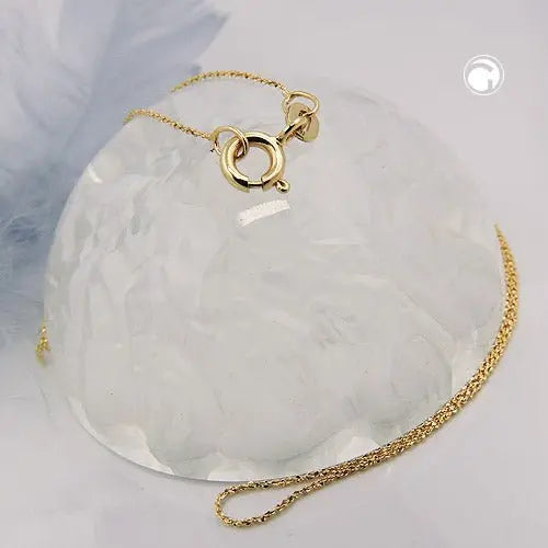 Kette 0,6mm Fantasie - Muster gedreht 14Kt GOLD