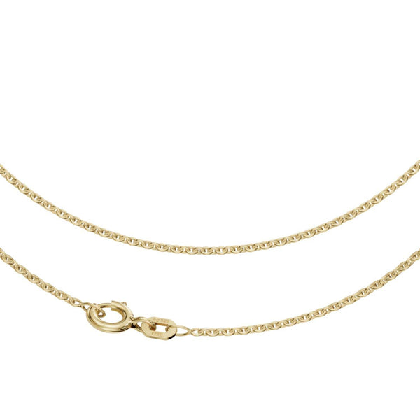 JB Silberkette Ankerkette 1,5 mm 925 Silber Gelb Vergoldet JB Silberkette Ankerkette 1,5 mm 925 Silber Gelb Vergoldet
