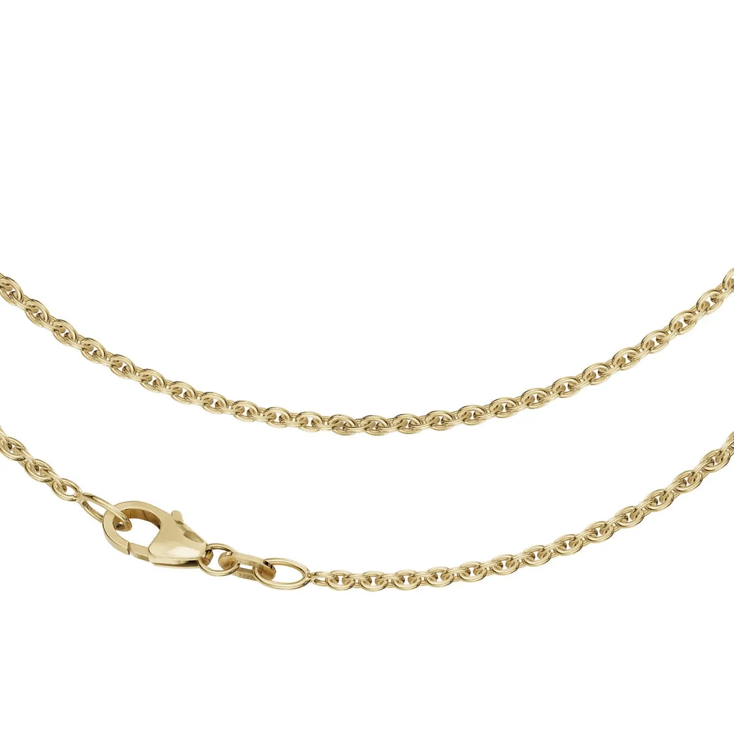 Ankerkette 0,8 mm 585er Gold 91488