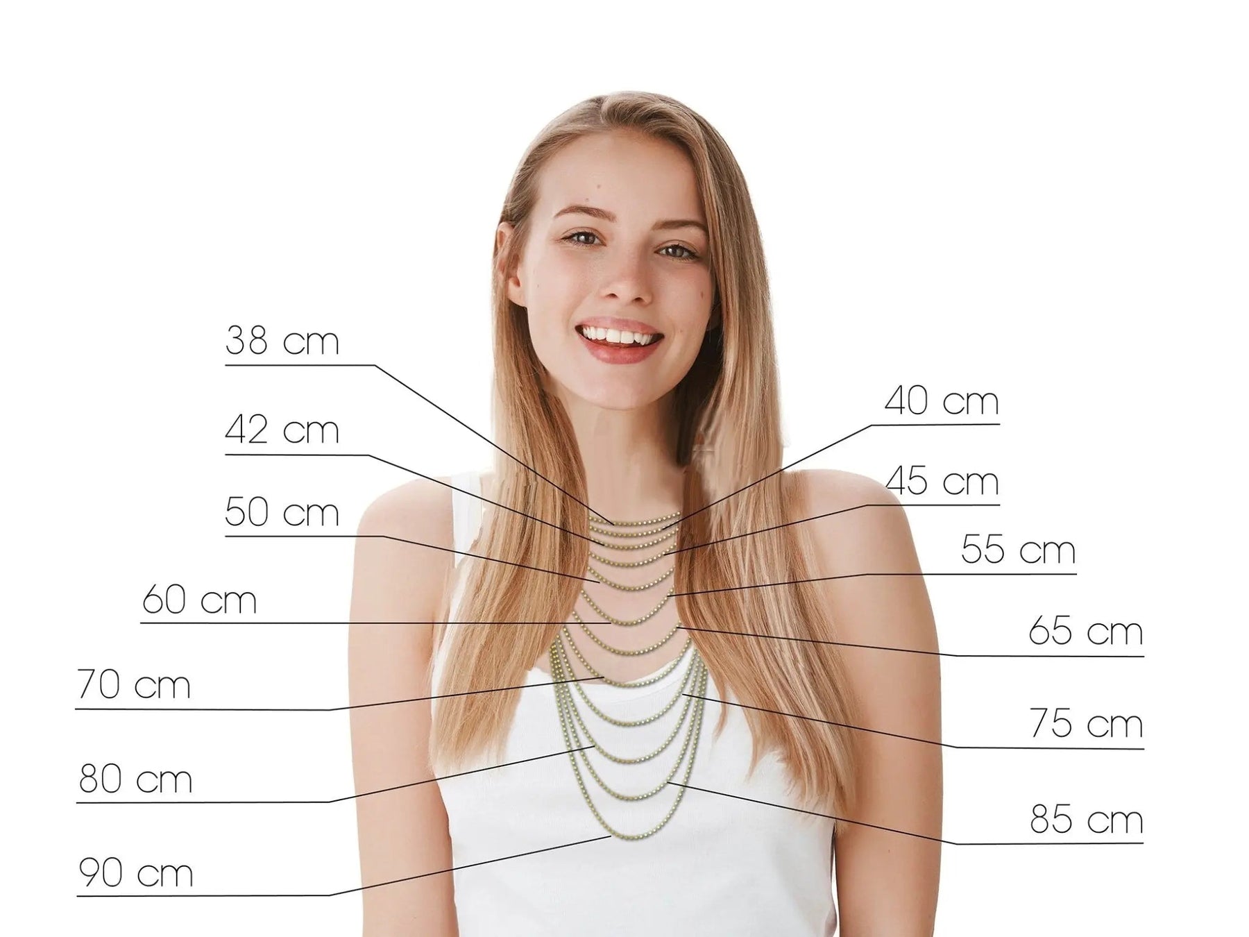 Ankerkette 1,1 mm 375er Gold 18399111