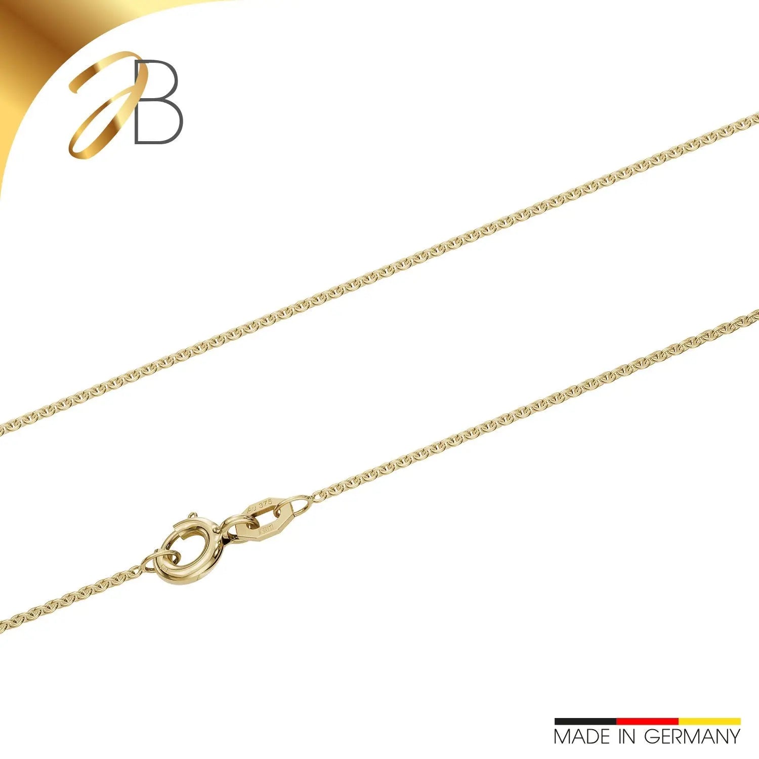 Ankerkette 1,1 mm 375er Gold 18399133