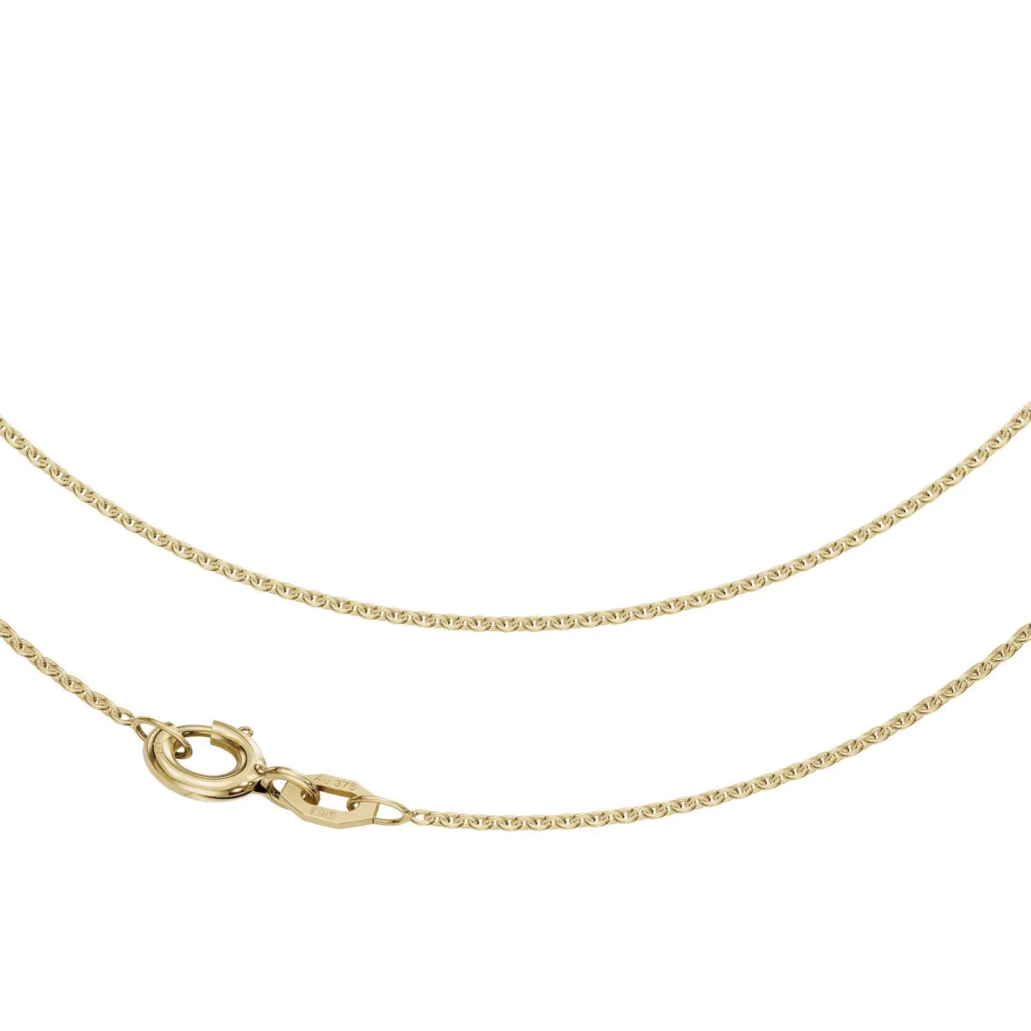 Ankerkette 1,1 mm 375er Gold 18399133