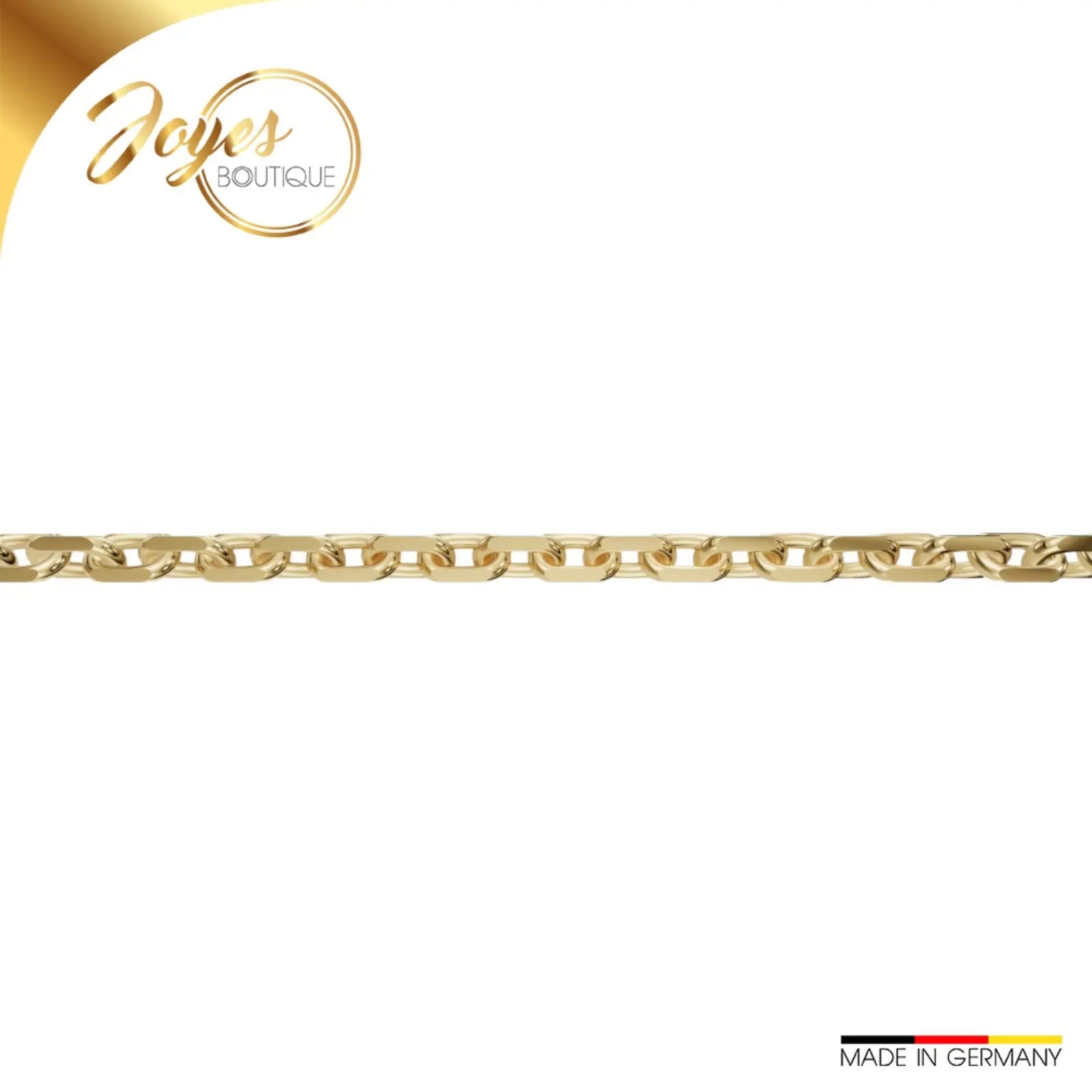 Ankerkette Diamantiert 1,15 MM 585er Gold 908288