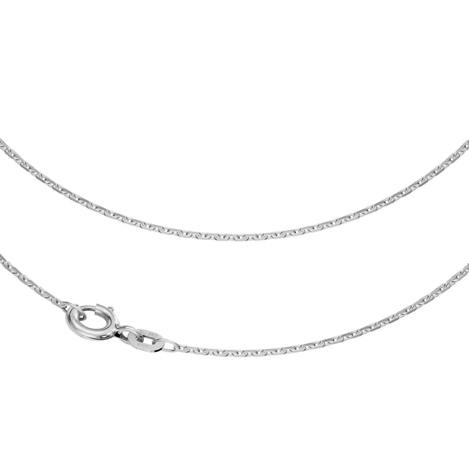 Ankerkette Diamantiert 1,3 mm 585er Gold 91014