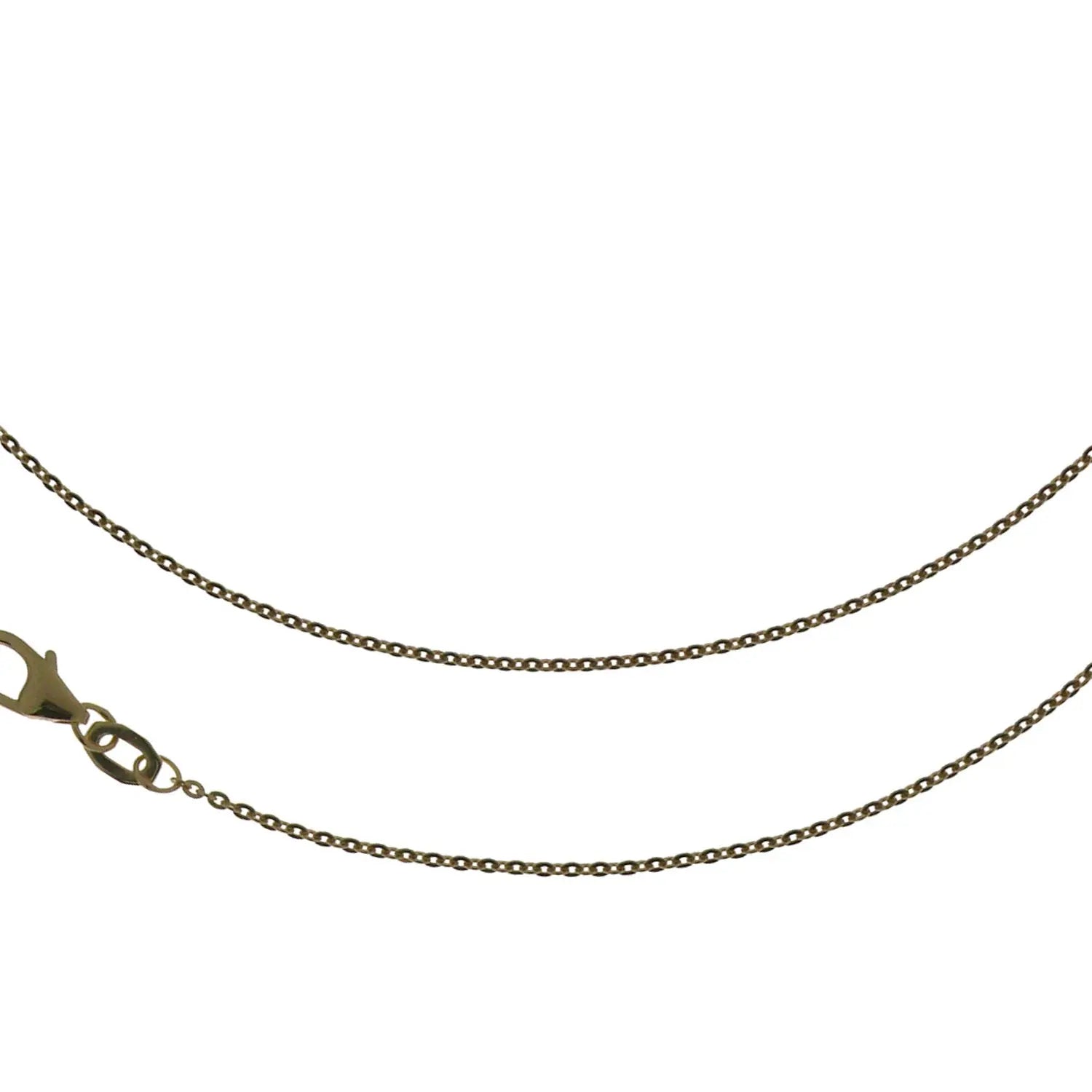Ankerkette Flach 1,2 mm 375er Gold 18399233