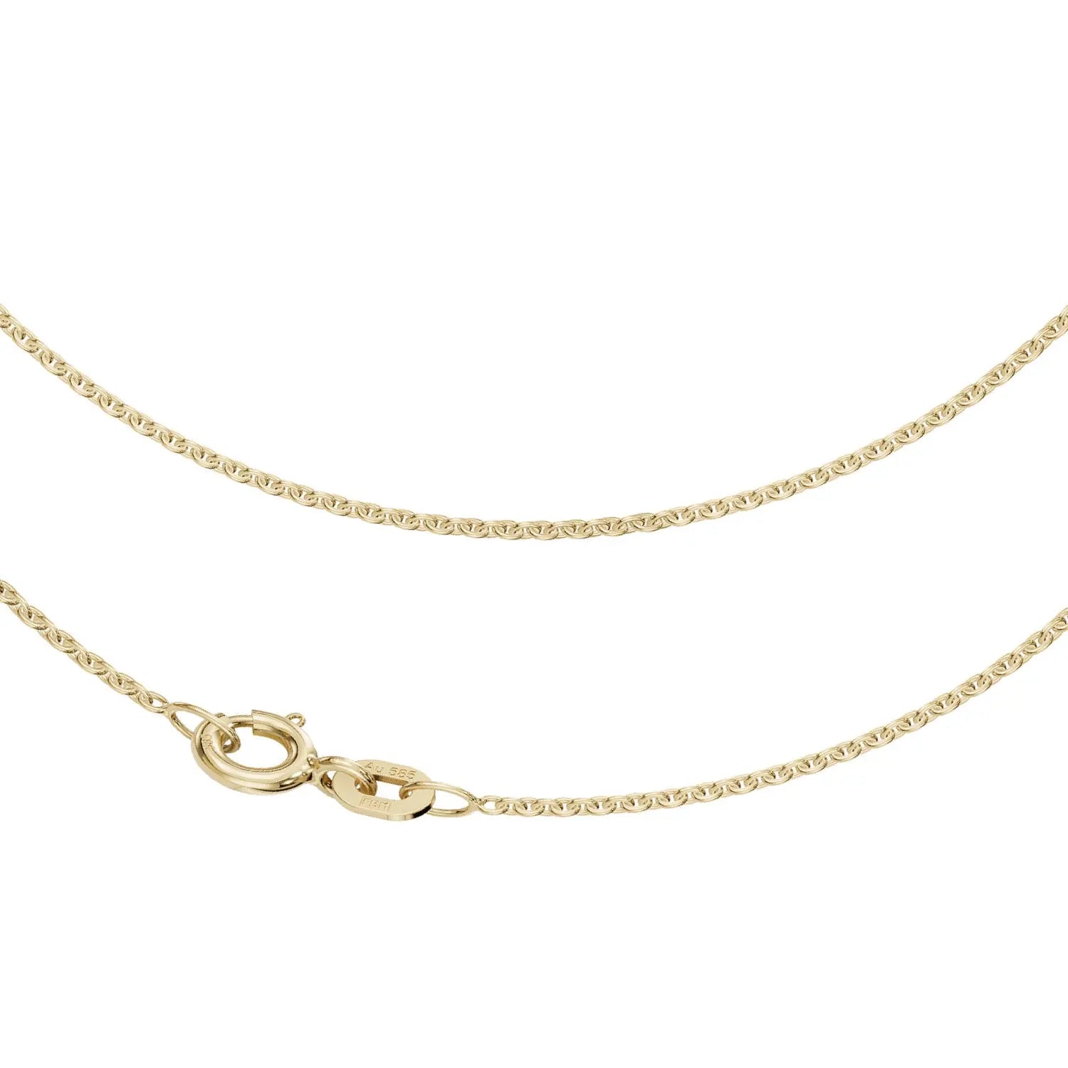 Ankerkette rund 1,1 MM 585er Gold 908166