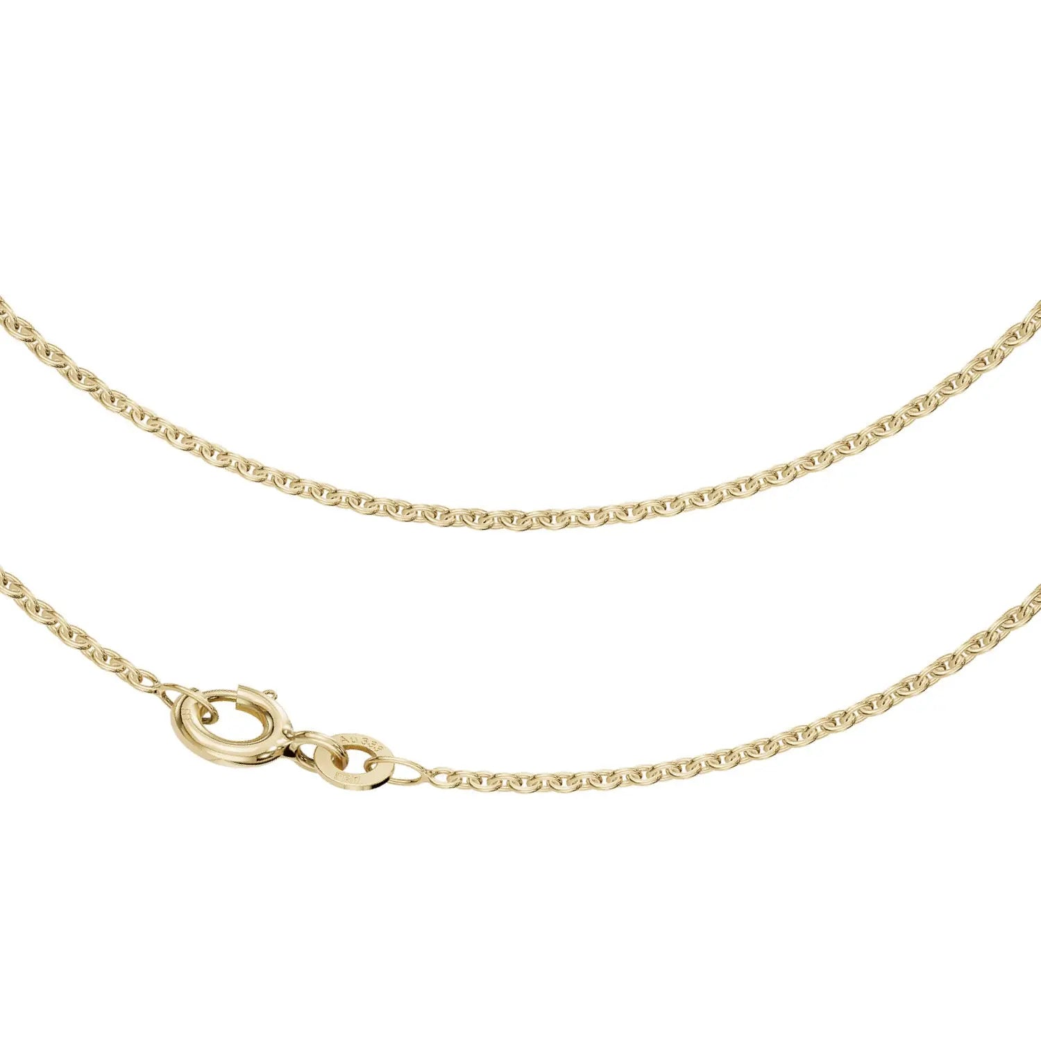 Ankerkette rund 1,5mm 333er Gold 908155
