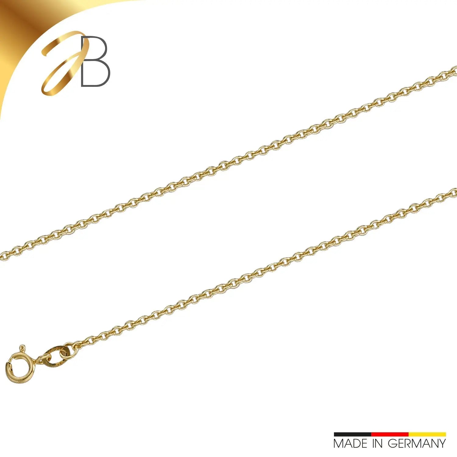Ankerkette Rund 2,0 mm 375er Gold 18399255