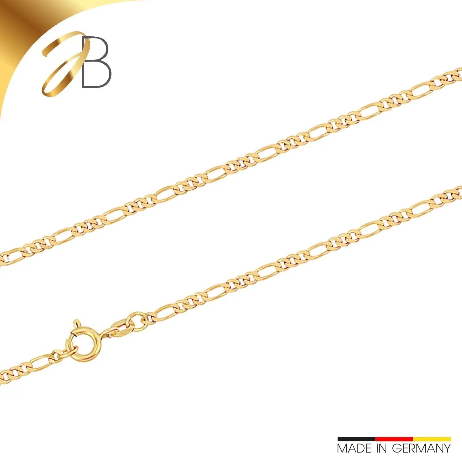 Figarokette 2,2 mm 585er Gold 91677
