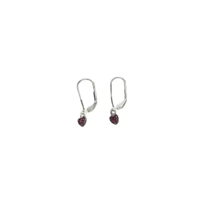 JB 1 Paar Ohrstecker 925 - Silber Herz 1,2 g