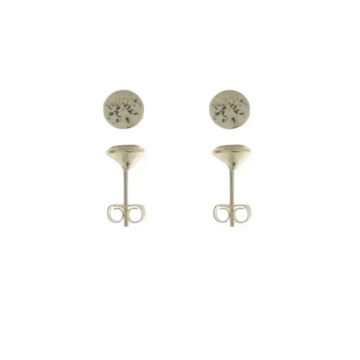 JB 1 Paar Ohrstecker 925 - Silber Rhodiniert 1,1 g