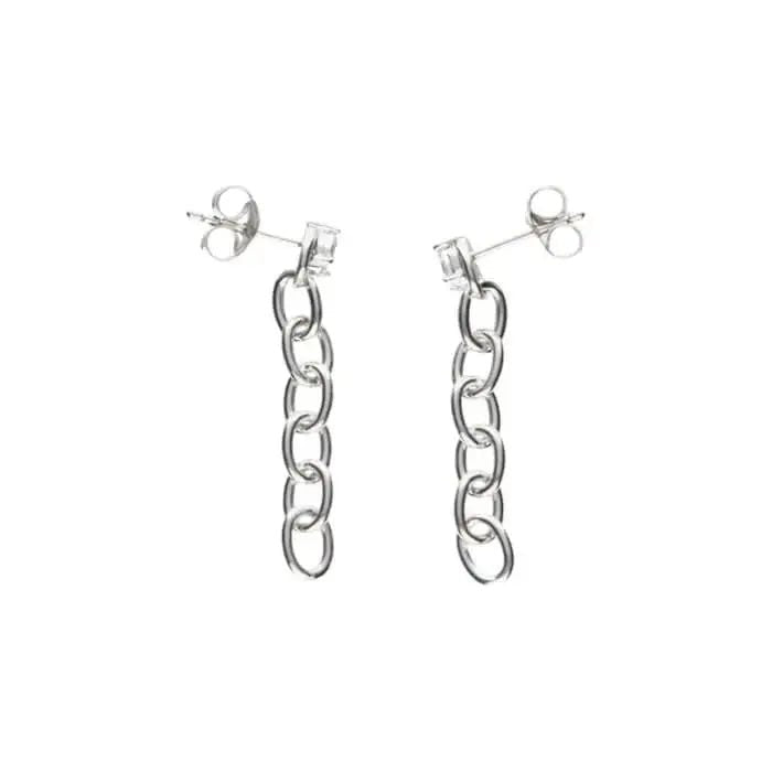 JB 1 Paar Ohrstecker 925 - Silber Rhodiniert 2,7 g