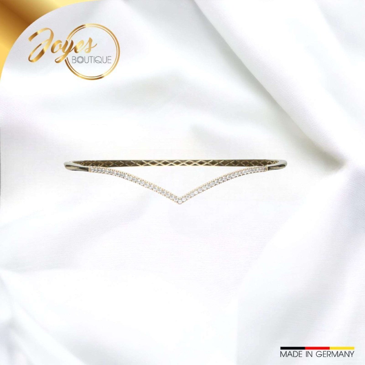 JB Armreif 585 14 Kt Gelbgold 56 mm Edler Schmuck