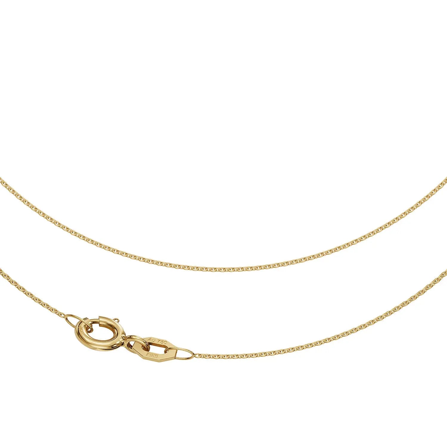 JB Collier Ankerkette 0,8 mm 585 Gelbgold 40 - 65 cm