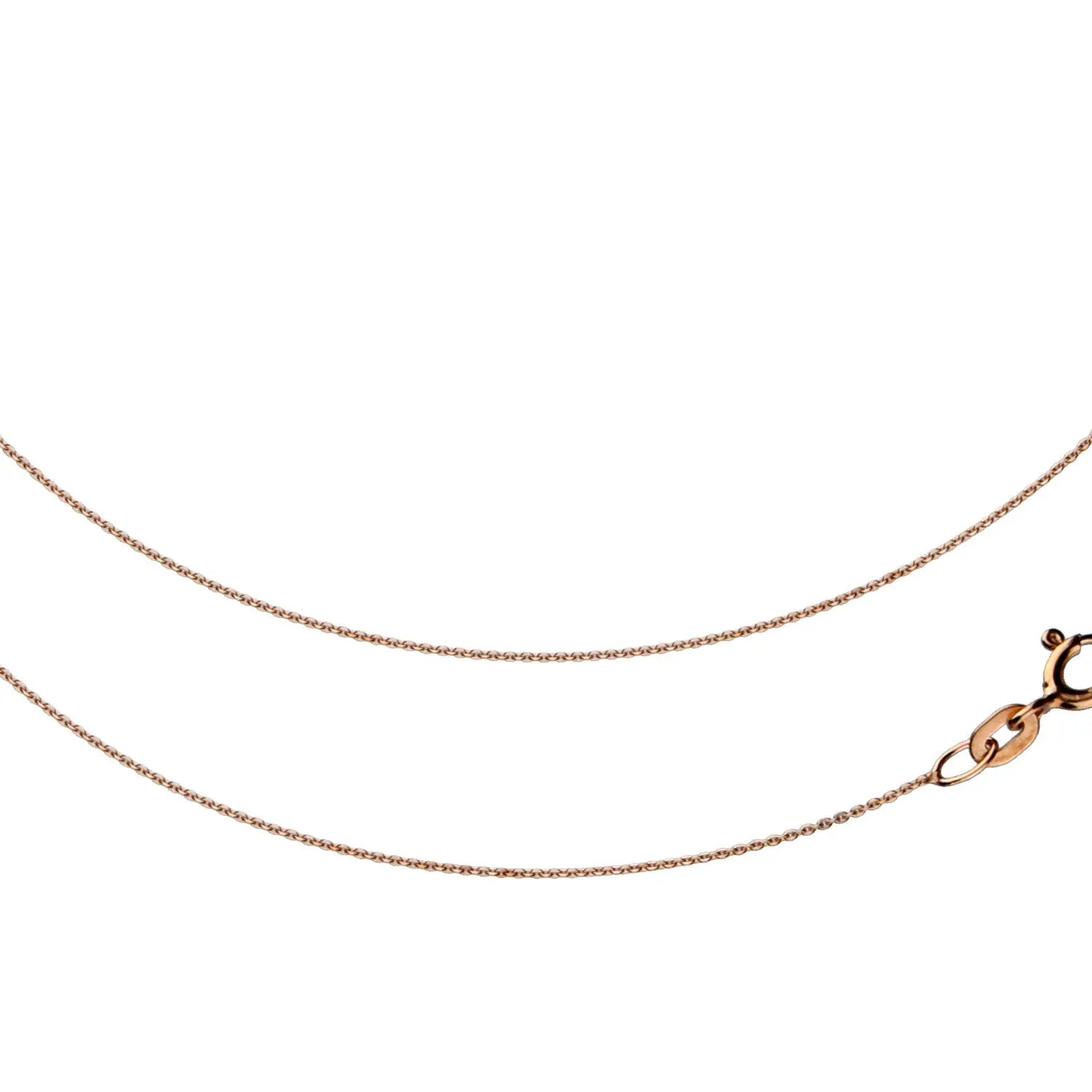 JB Collier Ankerkette 0,8 mm 585 Pinkgold 36 - 60 cm