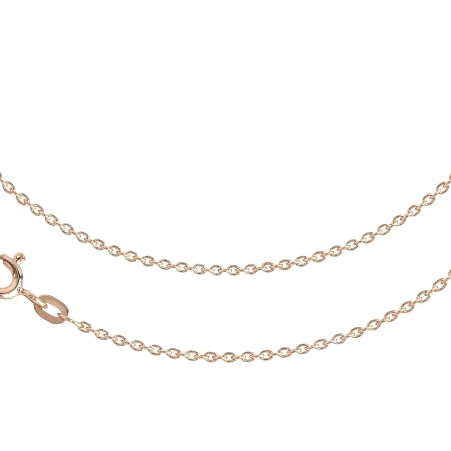 JB Collier Ankerkette 1,1 mm 333 585 750 Gelb, Weiß, Rosé & Rotgold 36 - 50 cm
