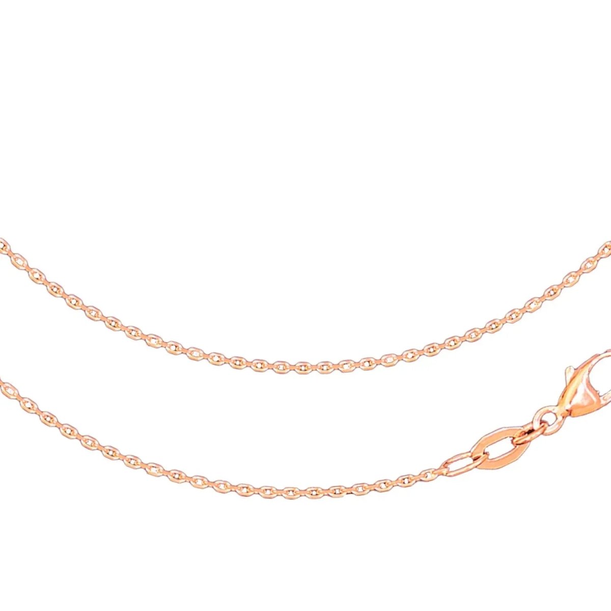 JB Collier Ankerkette 1,15 mm 750 Rotgold 45 cm