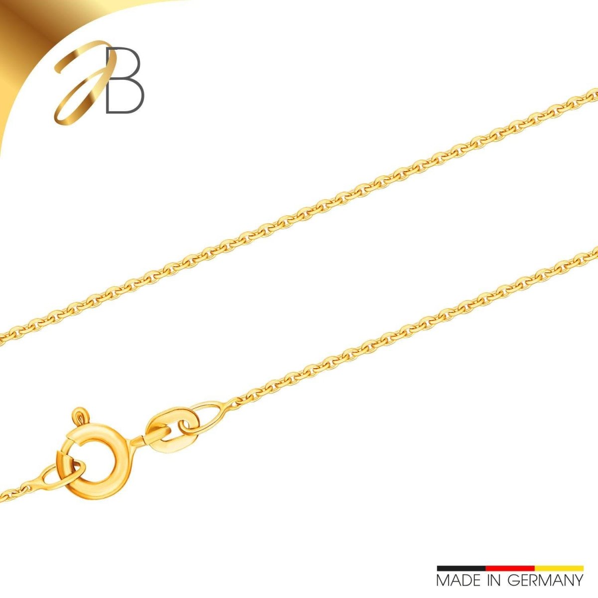 JB Collier Ankerkette 1,2 mm 585 Gelbgold Damen Schmuck