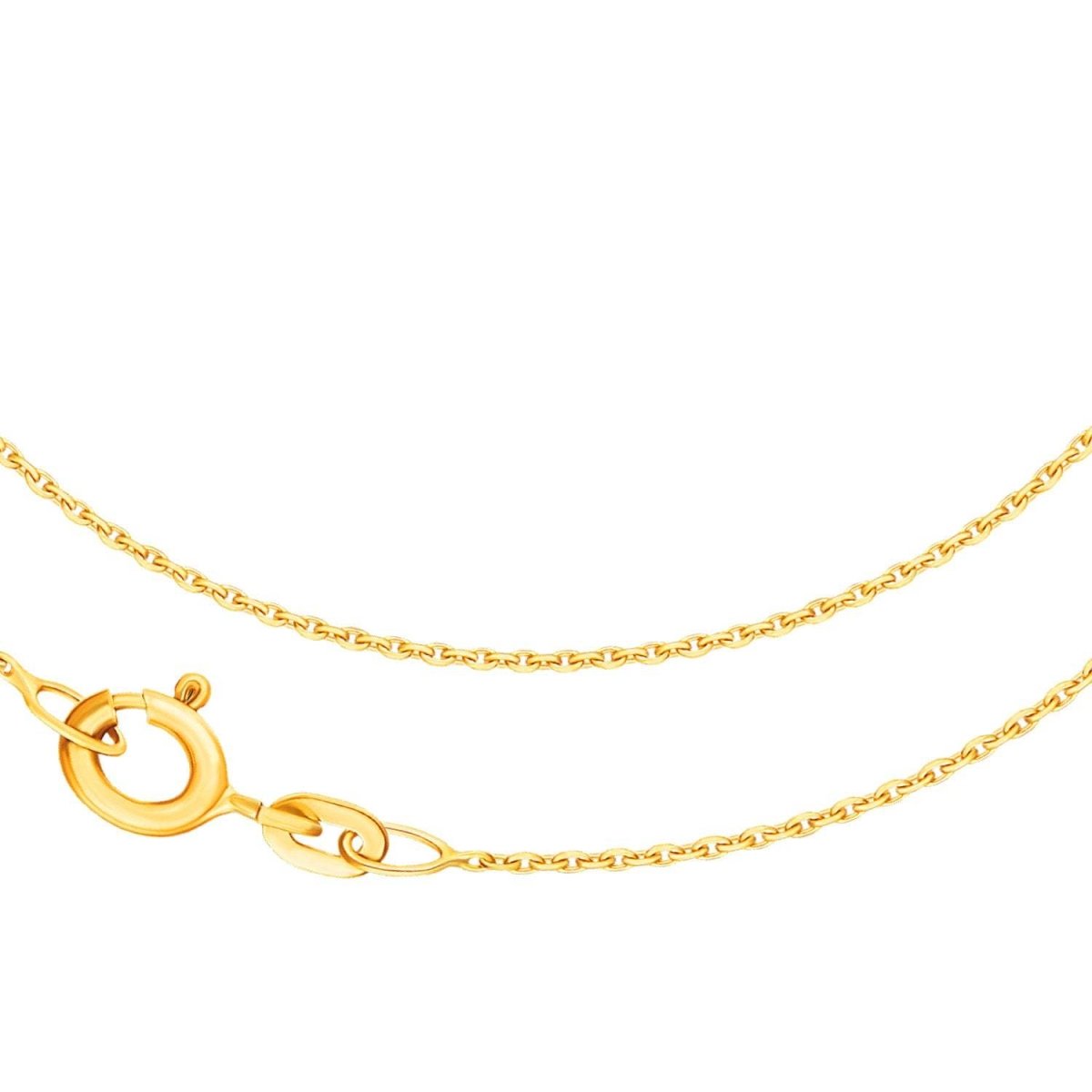JB Collier Ankerkette 1,2 mm 585 Gelbgold Damen Schmuck