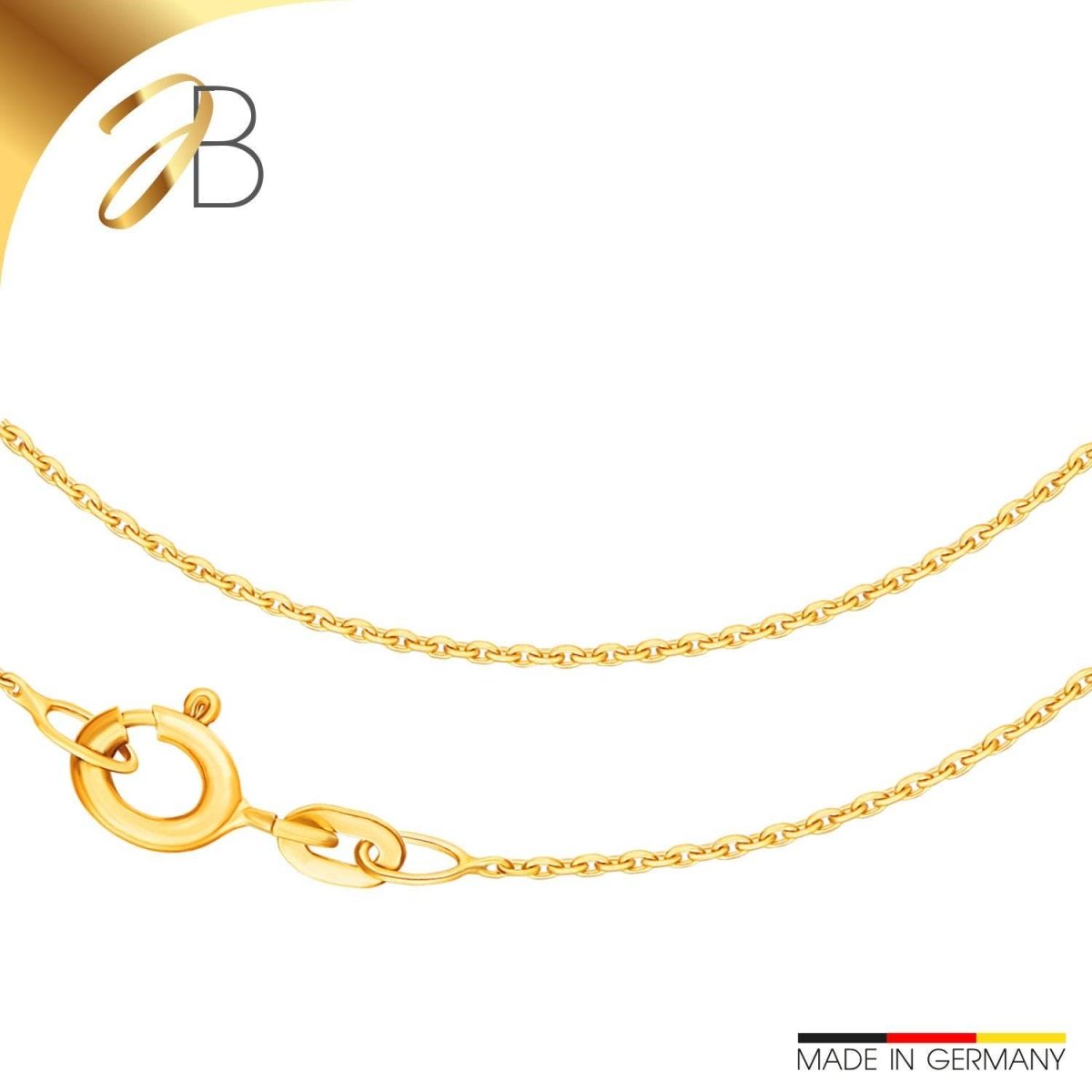 JB Collier Ankerkette 1,2 mm 585 Gelbgold Damen Schmuck