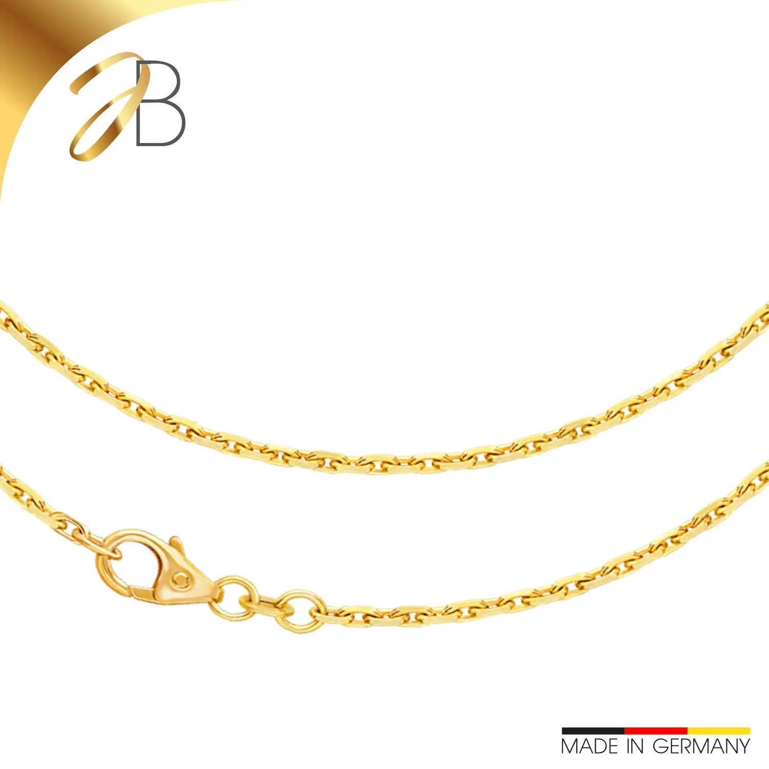 JB Collier Ankerkette 1,8 mm 750 Gelbgold 36 - 60 cm