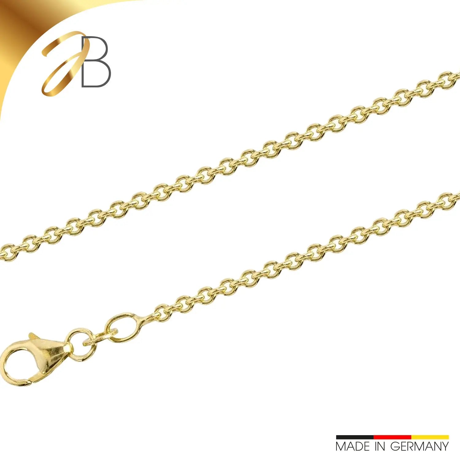 JB Collier Ankerkette 2,0 mm 333 585 Gelbgold 42 - 60 cm
