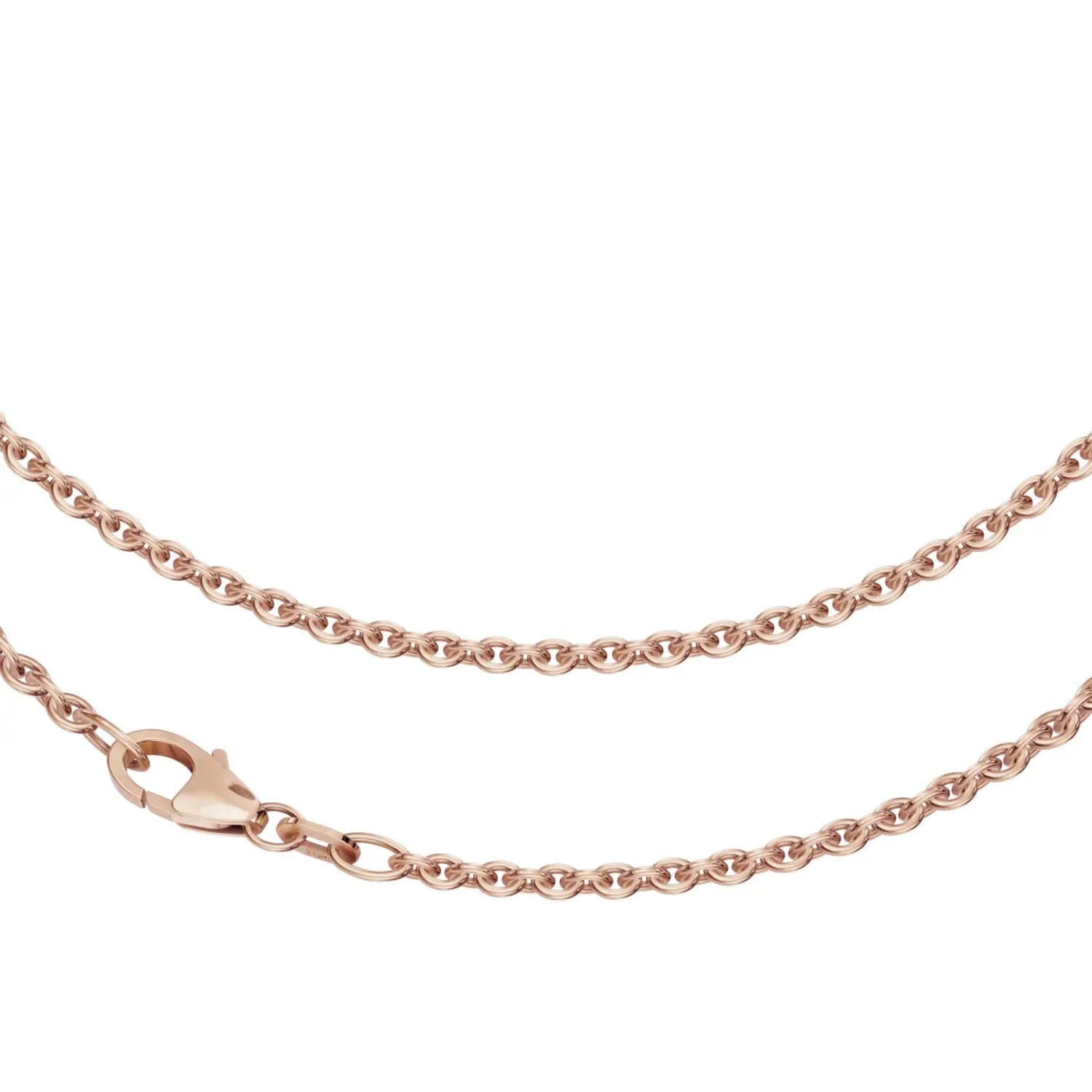 JB Collier Ankerkette 2,4 mm 750 Rotgold 38 - 60 cm