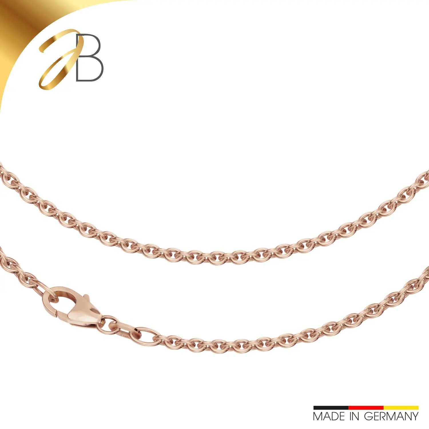 JB Collier Ankerkette 2,4 mm 750 Rotgold 38 - 60 cm