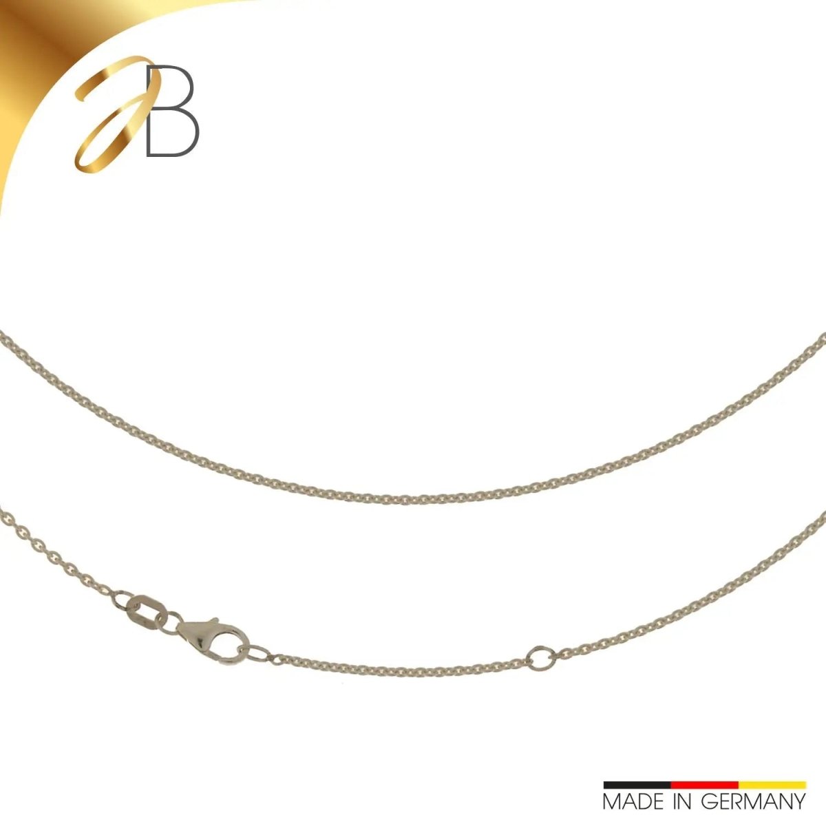 JB Collier Ankerkette 3,7 mm 750 Gelbgold 45 cm