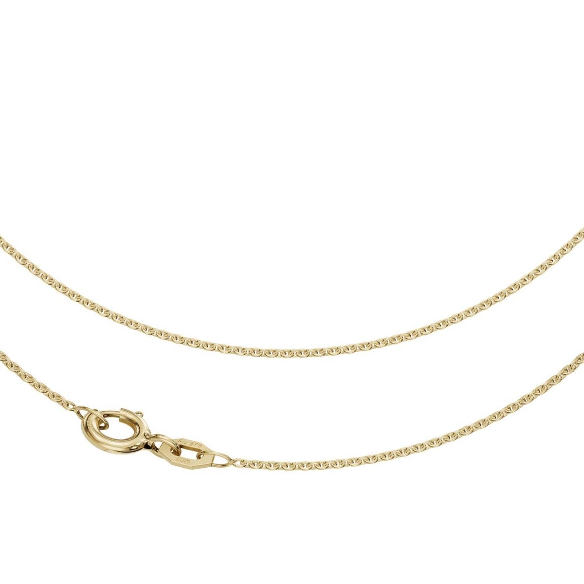 JB Collier Ankerkette 375 Gelbgold 9 Kt 1,3 mm elegant