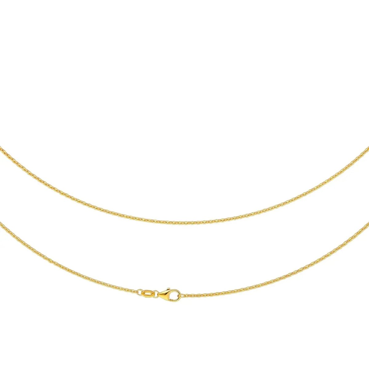 JB Collier Ankerkette 375 Gelbgold 9 Kt 1,7 mm 50 cm