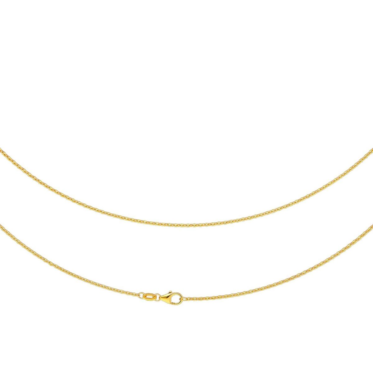 JB Collier Ankerkette 375 Gelbgold 9 Kt 1,7 mm Damen Herren