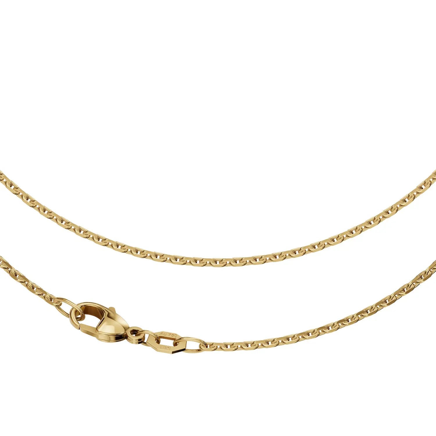 JB Collier Ankerkette rund 1,7 mm 750 Gelbgold 36 - 60 cm