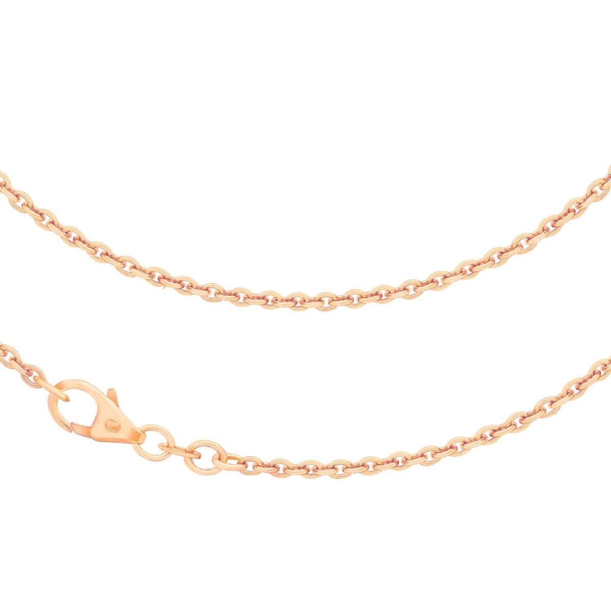 JB Collier Damen Anker Rund 2 mm Rotgold 585 14 Kt 4,7 g