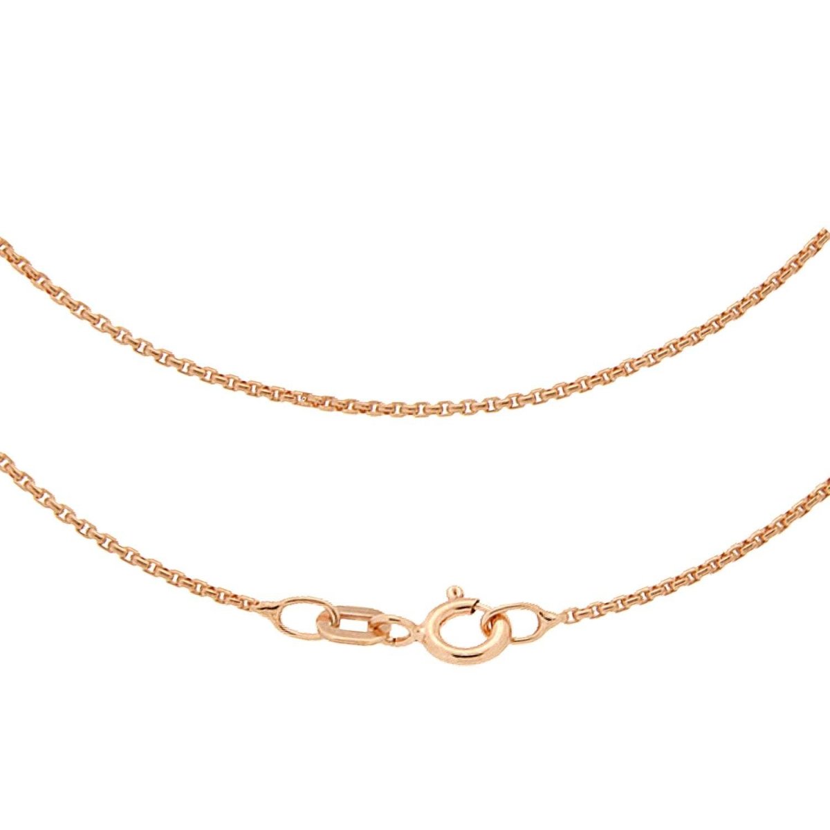 JB Collier Damen Venezia Rund 1,2 mm Rotgold 585 14 Kt