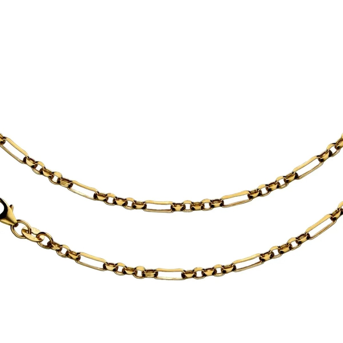 JB Collier Edle Fantasiekette 375 Gelbgold 9 Kt 45 cm