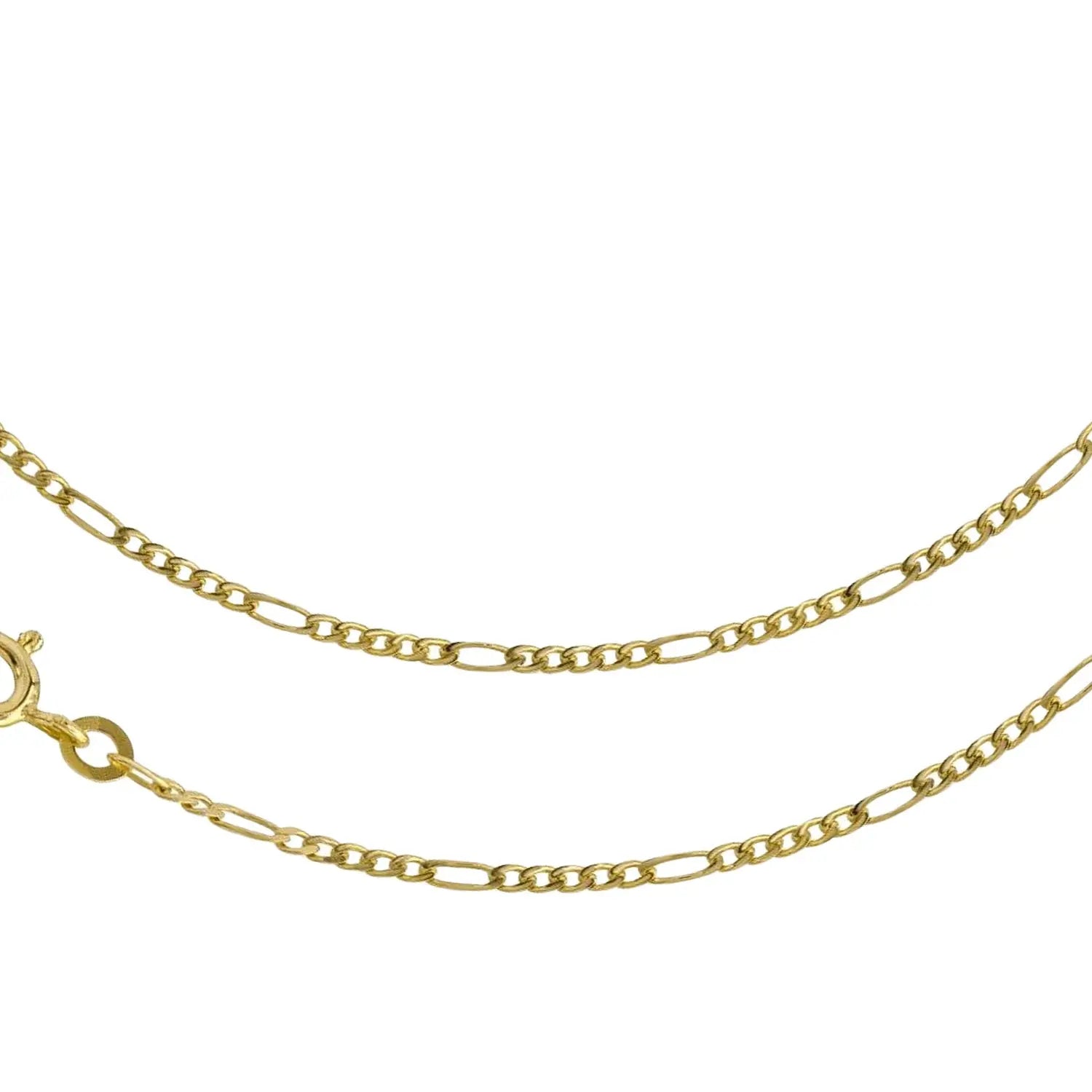 JB Collier Figarokette 1,9 mm 333 Gelbgold 42 - 50 cm
