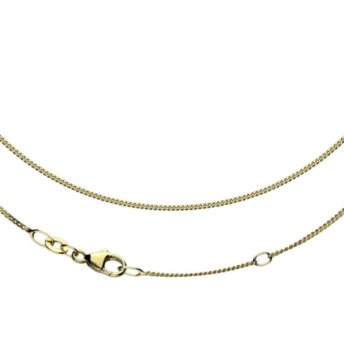 JB Collier Goldkette Veneziakette 1,1 mm 375 Gelbgold 9 Kt