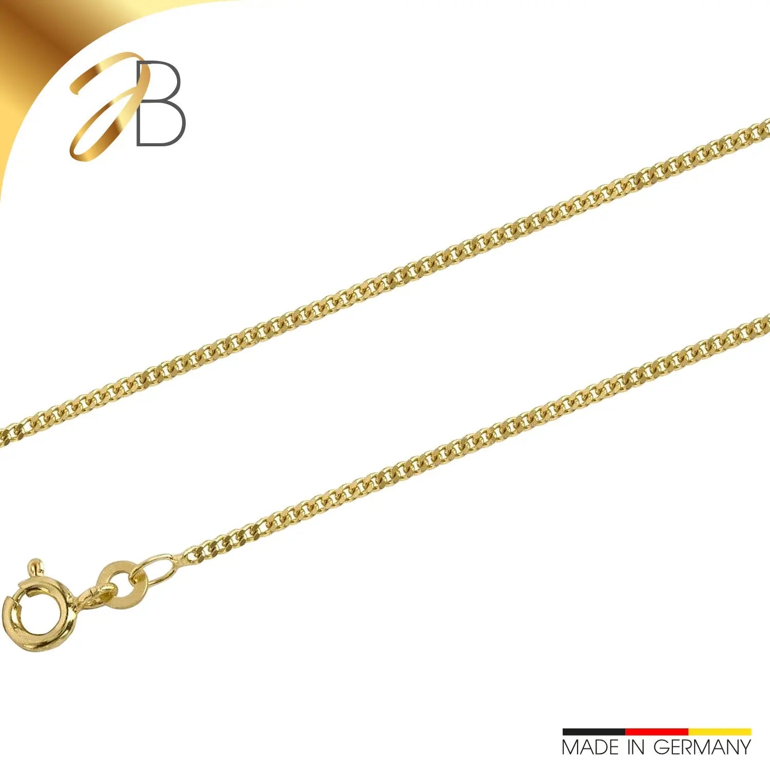 JB Collier Panzerkette 1,2 mm 333 585 Gelbgold 36 - 50 cm