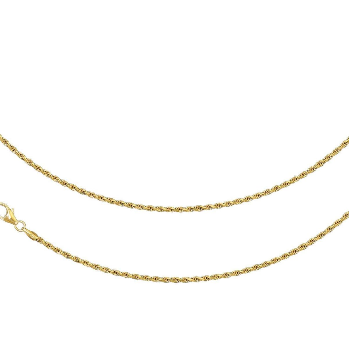 JB Collier Panzerkette 2,1 mm aus 750 Gelbgold elegant
