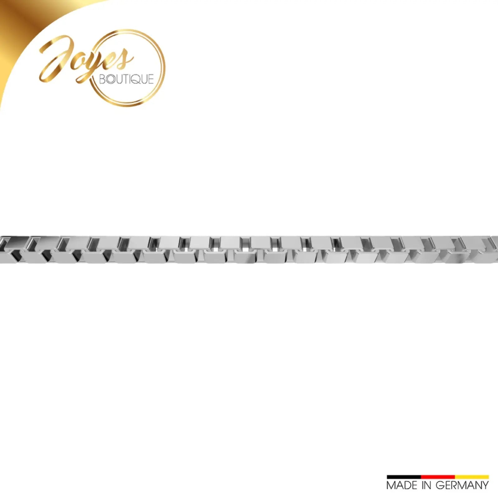 JB Damen Collier Venezia 0,7 mm Weißgold 585 14 Kt 34 - 50 cm