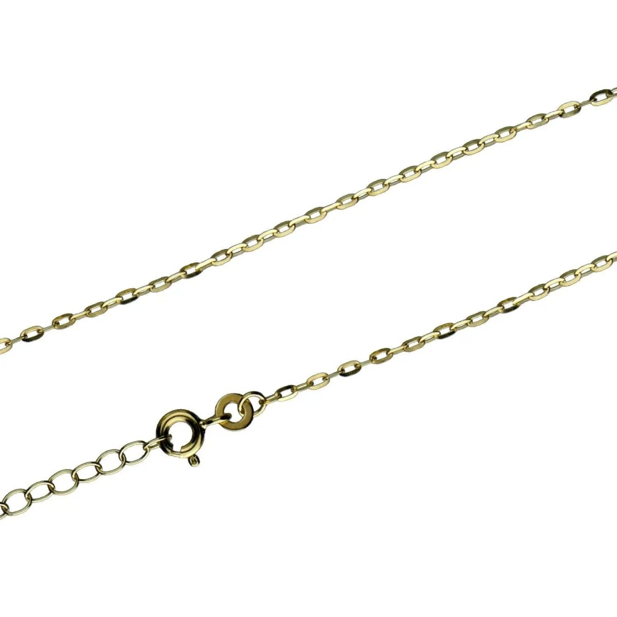JB Damen Goldarmband Anker flach 1,3 mm 333 - 8 Kt 16,5 cm