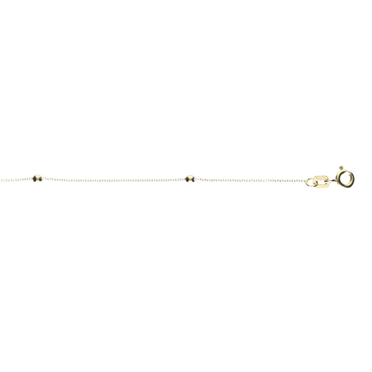 JB Damen Goldarmband Anker Rund 585 14 Kt Breite 4,5 Mm