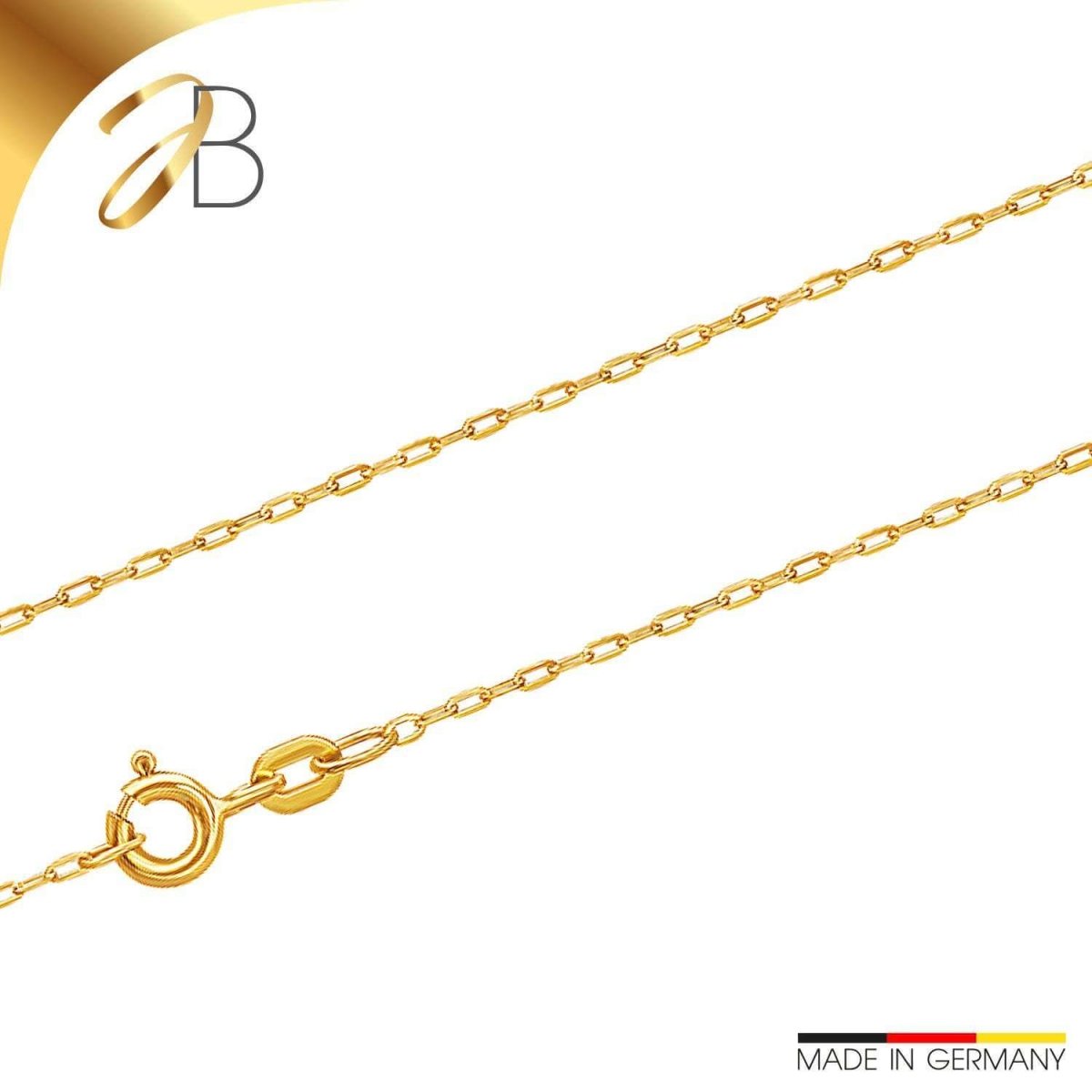 JB Edle Collier Ankerkette 1,1 mm aus 333 Gelbgold
